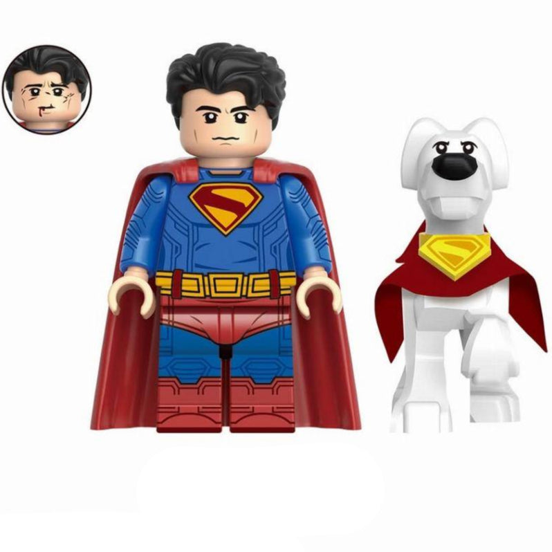 Superman (DCU) Custom DC Superhero Minifigure1