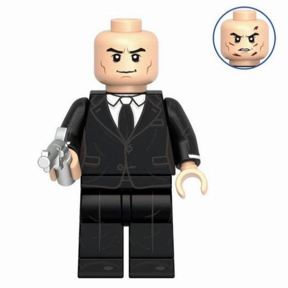Lex Luthor (DCU) Custom DC Superhero Minifigure1