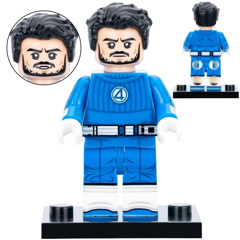 Mr Fantastic (Fantastic Four) Custom Marvel Superhero Minifigure1