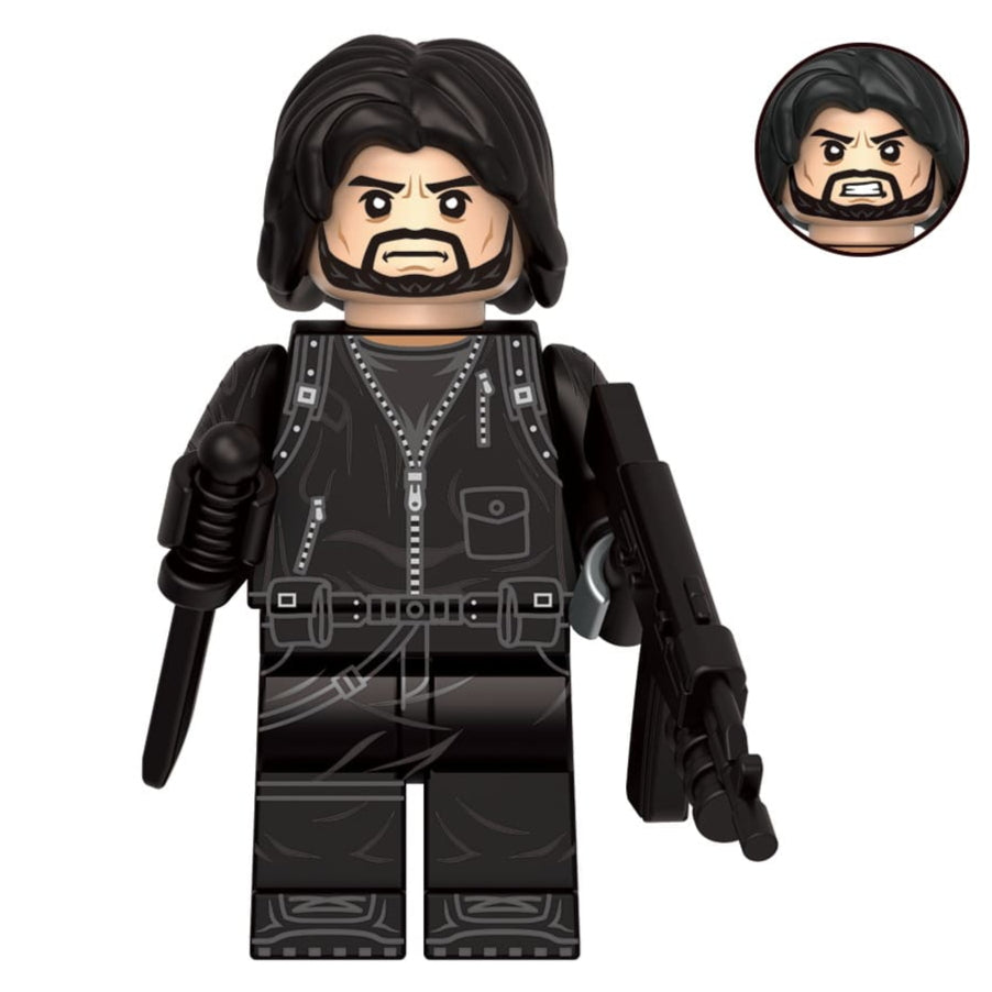 Winter Soldier (Thunderbolts*) Custom Marvel Superhero Minifigure1