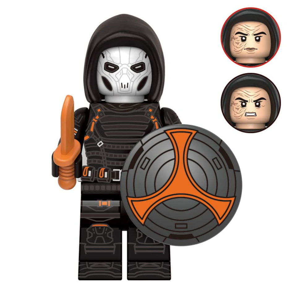 Taskmaster (Thunderbolts*) Custom Marvel Superhero Minifigure1