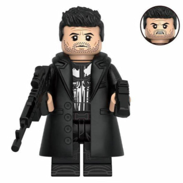 Punisher (Daredevil) Custom Marvel Superhero Minifigure1