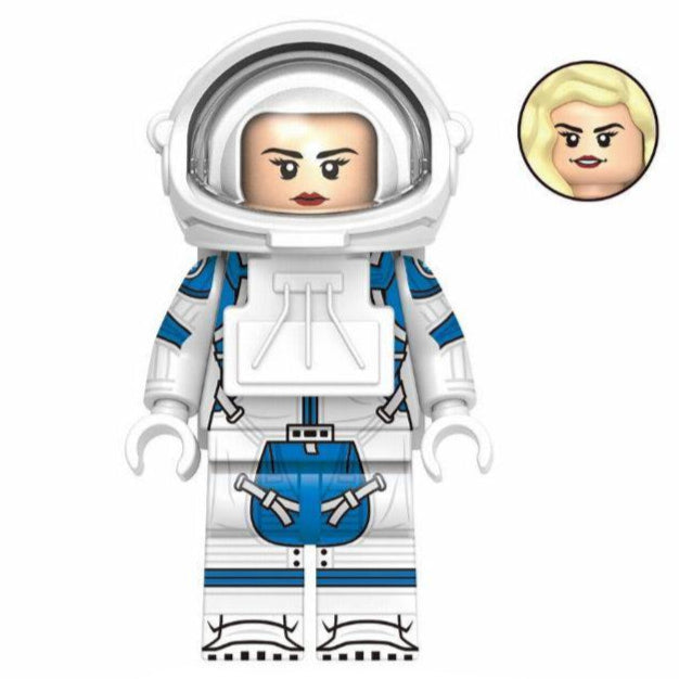 Susan Storm (Space Suit) Custom Marvel Superhero Minifigure1