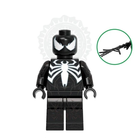 Symbiote Suit Custom Marvel Superhero Minifigure2