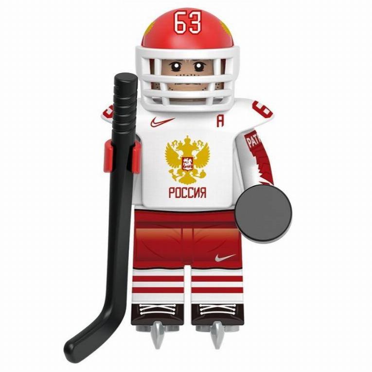 Russian National Ice Hockey Team Player Custom Minifigure1