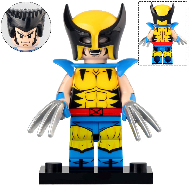 Wolverine (X-Men) Custom Marvel Superhero Minifigure1