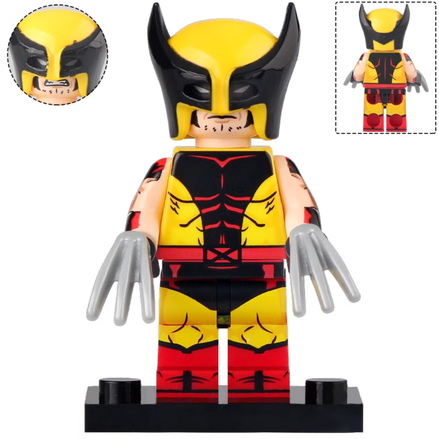 Wolverine (X-Men) Custom Marvel Superhero Minifigure1