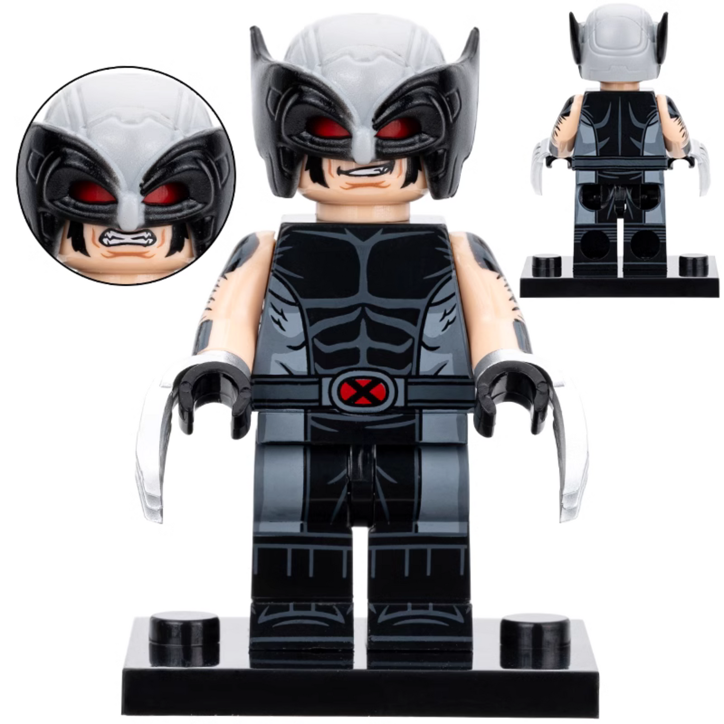 Wolverine X-Force Custom Marvel Superhero Minifigure1