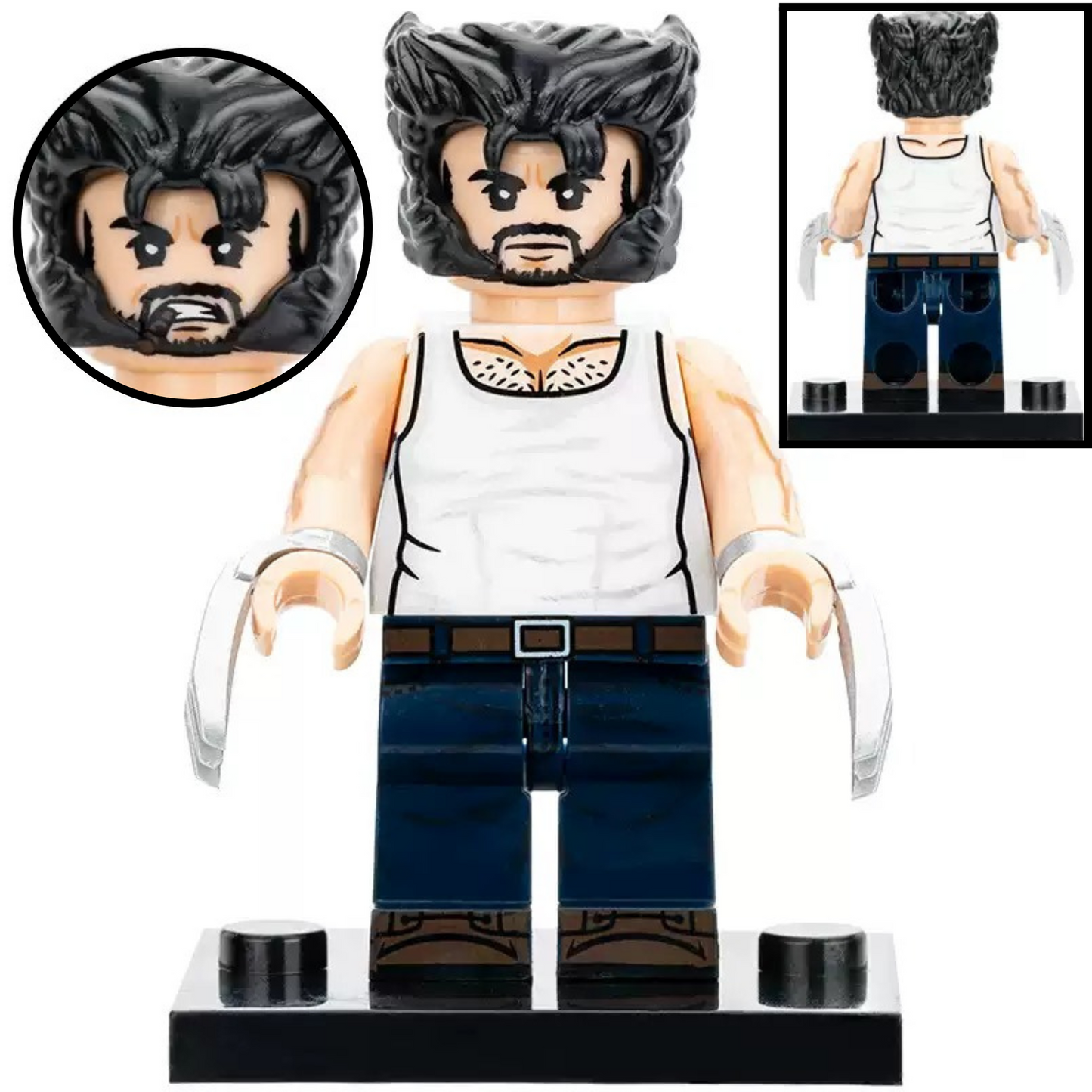 Cavillrine (Logan) Custom Marvel Superhero Minifigure1
