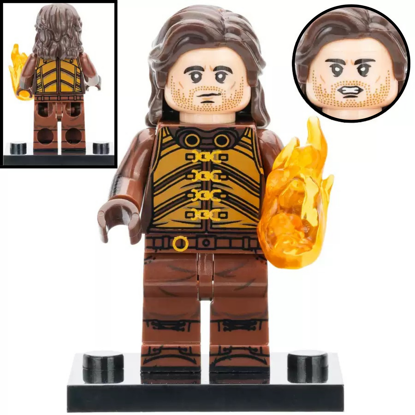 Pyro Custom Marvel Superhero Minifigure1