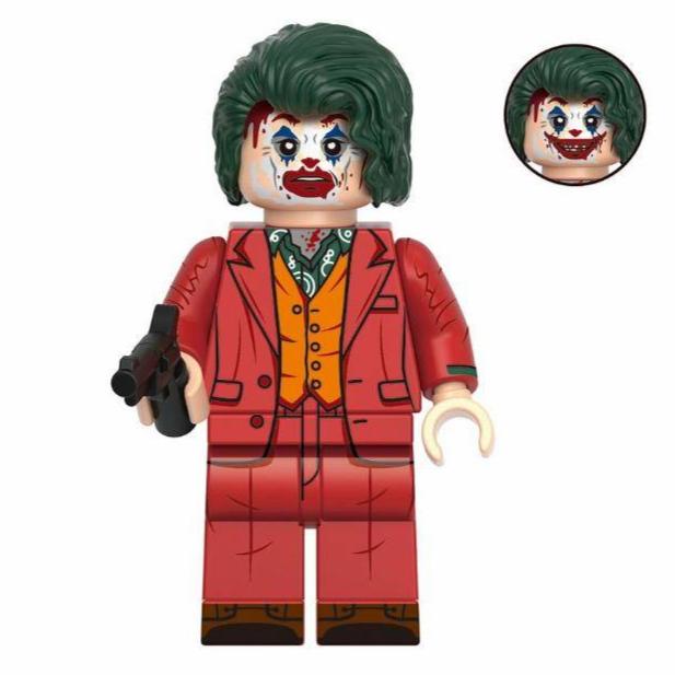 Joker (Arthur Fleck) Custom DC Supervillain Minifigure1