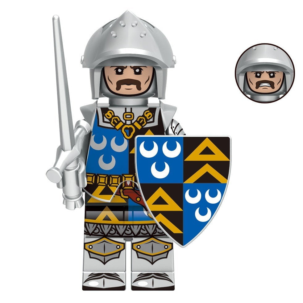 Sir Edmund de Thorpe Medieval Knight Custom Minifigure1