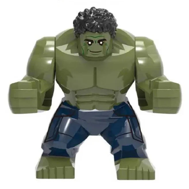 Hulk (Endgame) Custom Marvel Superhero Large Minifigure1