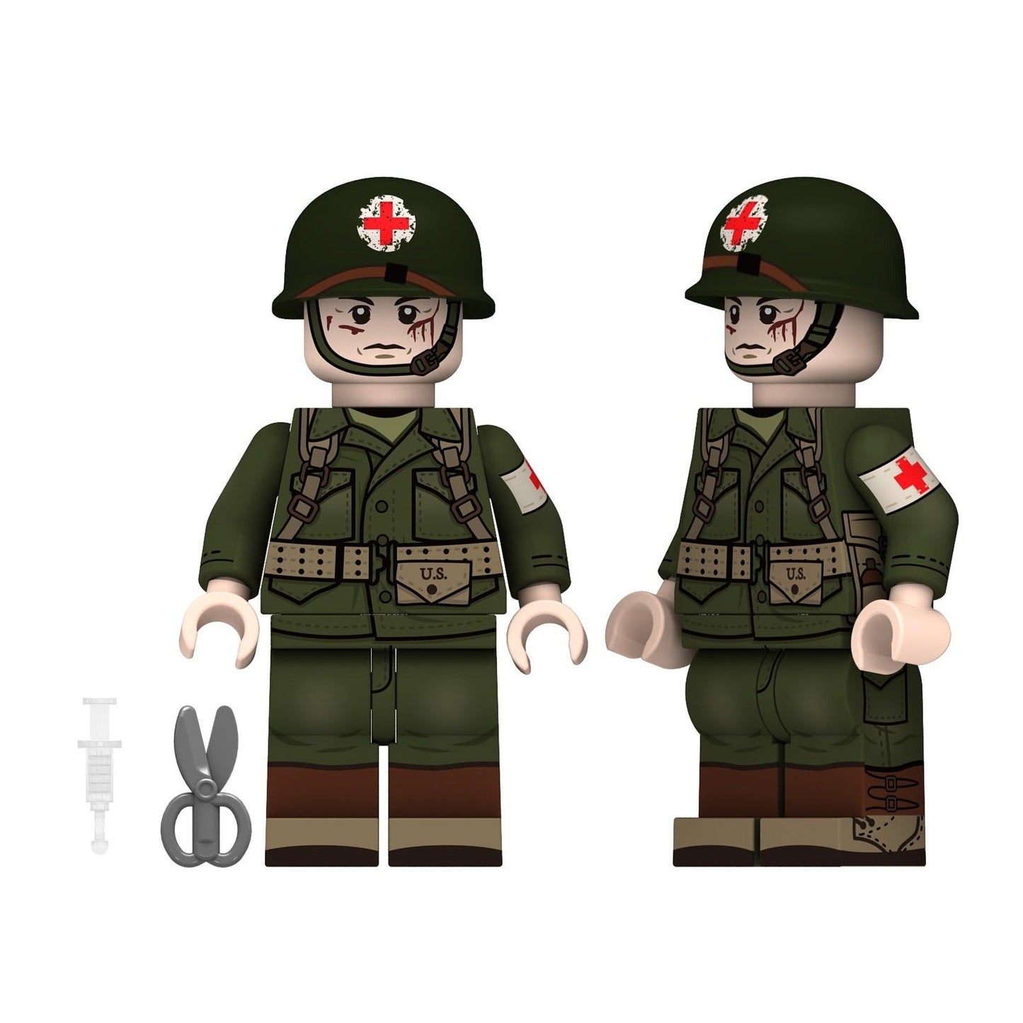 U.S. Military Medic Custom Minifigure1