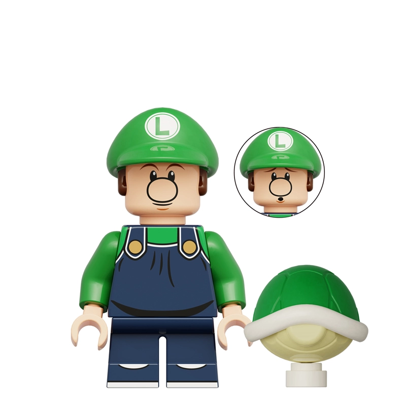 Baby Luigi from Super Mario Minifigure2