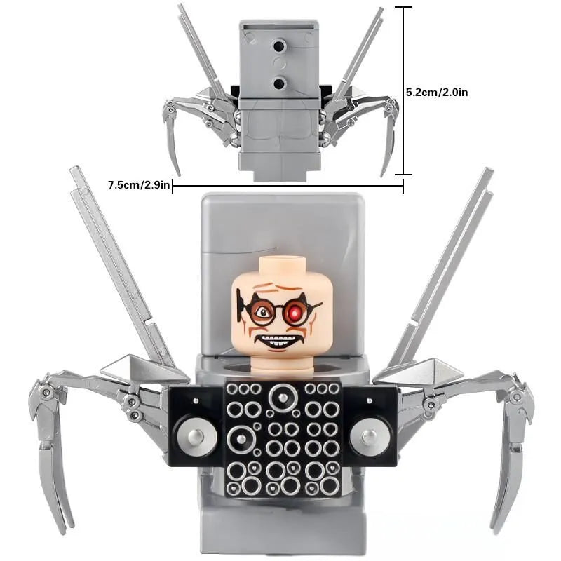 Dr. Toilet Custom Skibidi Toilet Minifigure2