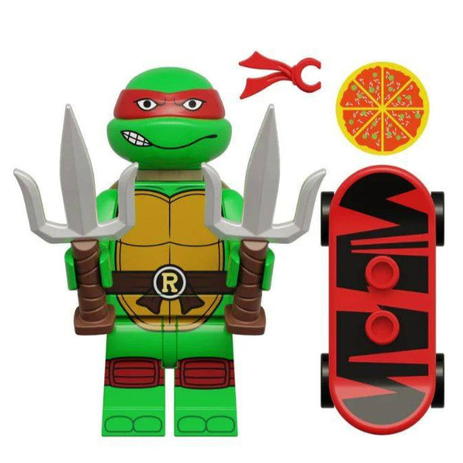 Raphael (Mutant Mayhem) Mutant Ninja Turtles Custom Minifigure1