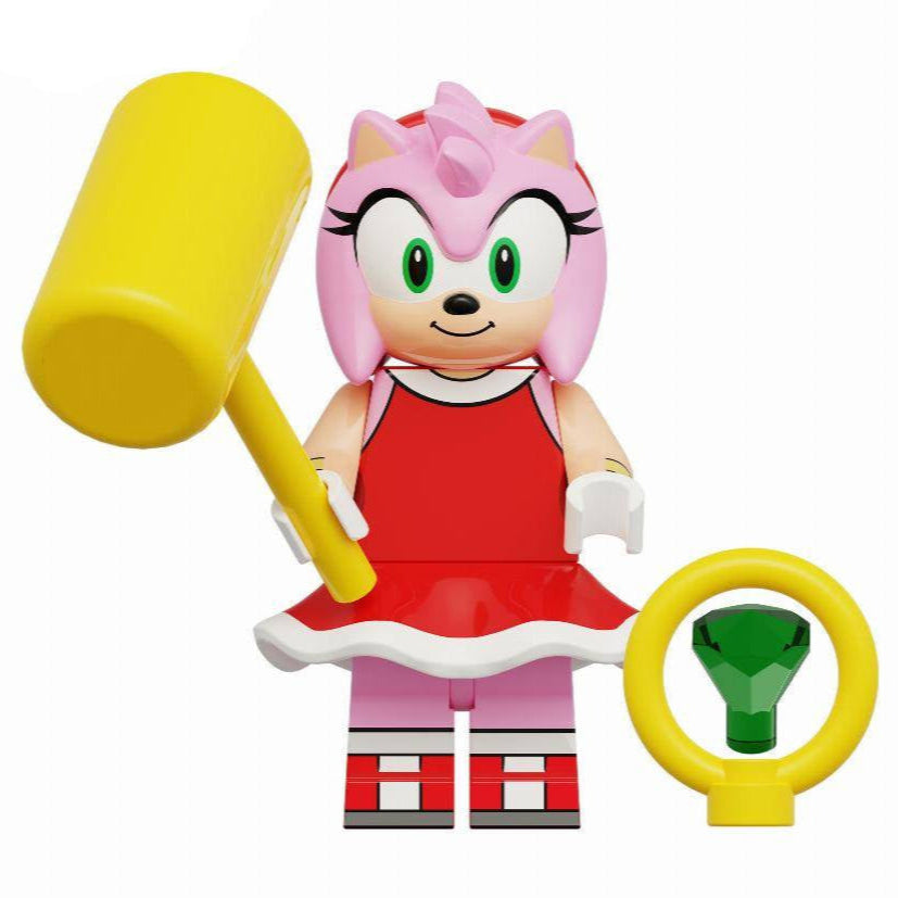 Amy Rose from Sonic the Hedgehog Custom Minifigure1