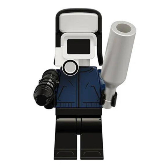 Russian Cameraman Skibidi Toilet Custom Minifigure1