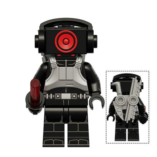 Sword Fighter Custom Skibidi Toilet Minifigure1
