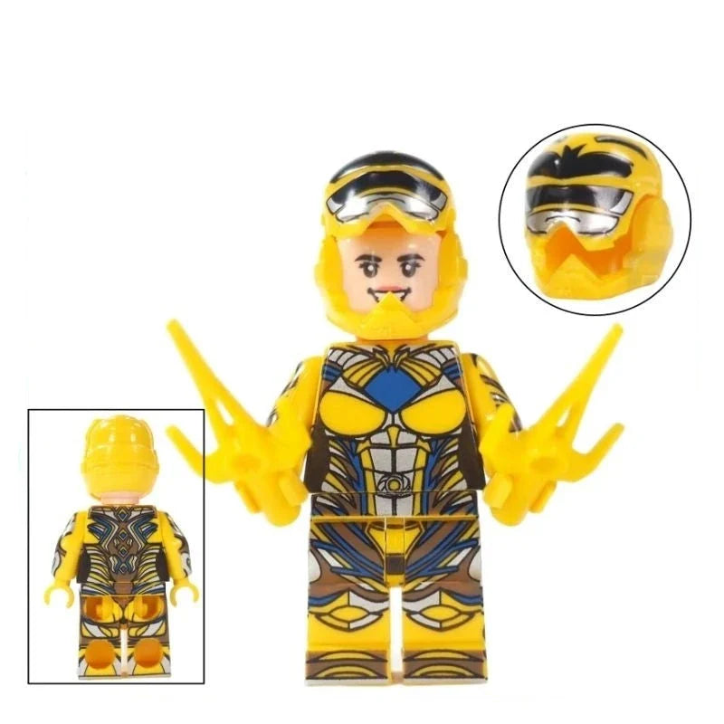 Yellow Ranger Custom Power Rangers Minifigure2