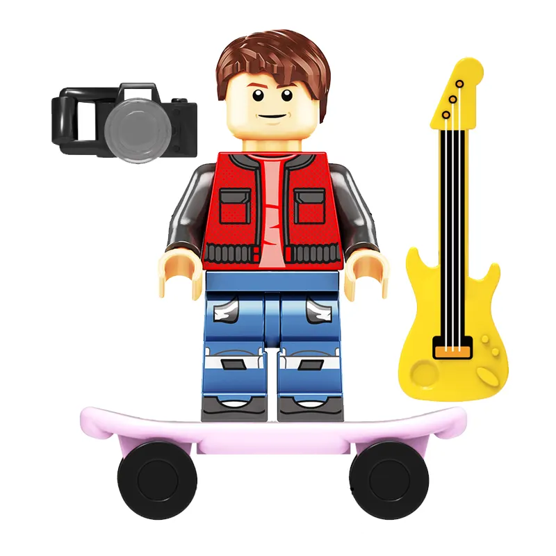 Marty McFly custom Minifigure from Back to the Future1