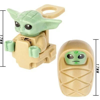 Small Grogu Baby Yoda custom Star Wars Minifigure2