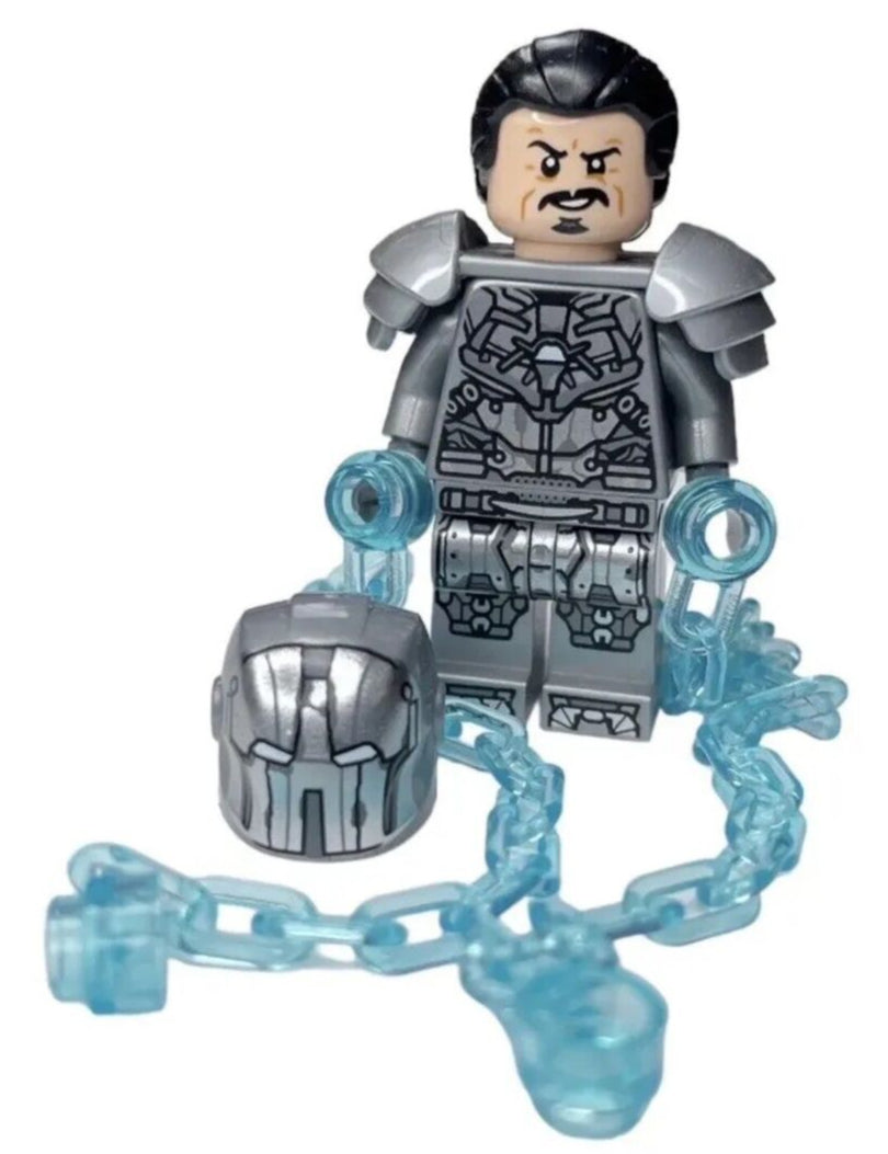 Whiplash Armor Mark II Custom Marvel Superhero Minifigure2