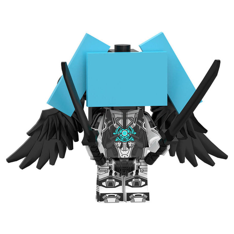Titan Computerman Custom Skibidi Toilet Minifigure1