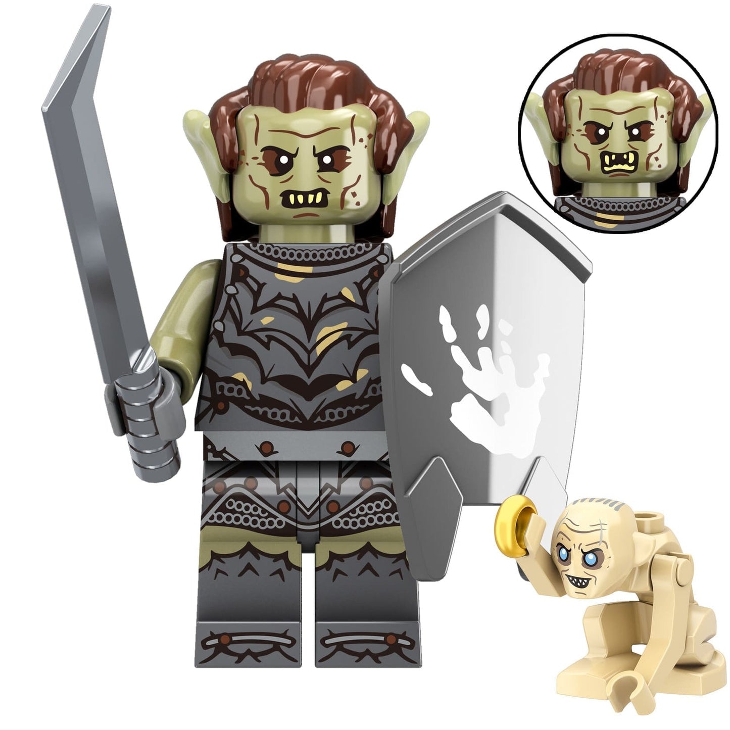 Orc Custom Lord of the Rings Minifigure1
