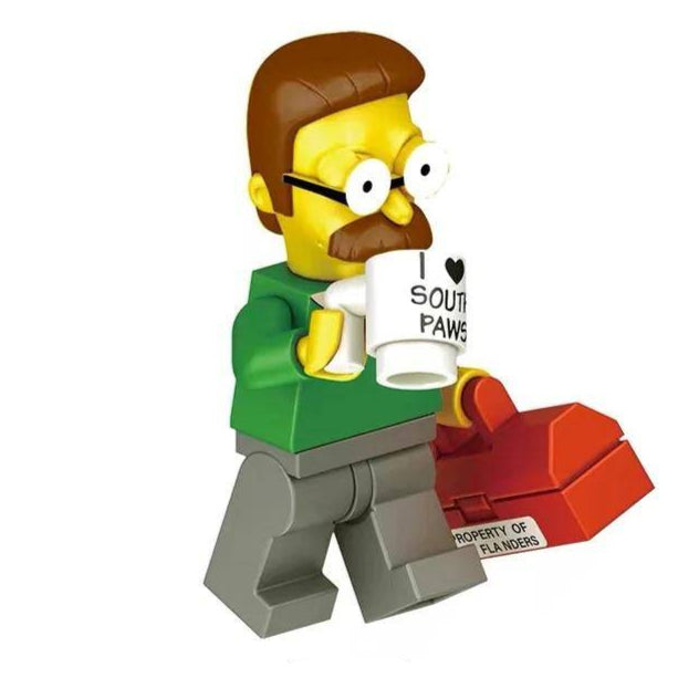 Ned Flanders Custom The Simpsons Minifigure1
