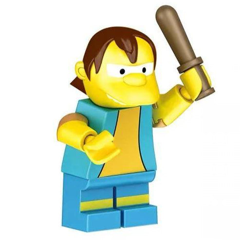 Nelson Muntz Custom The Simpsons Minifigure1