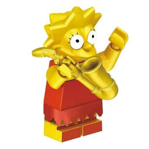 Lisa Simpson Custom The Simpsons Minifigure1