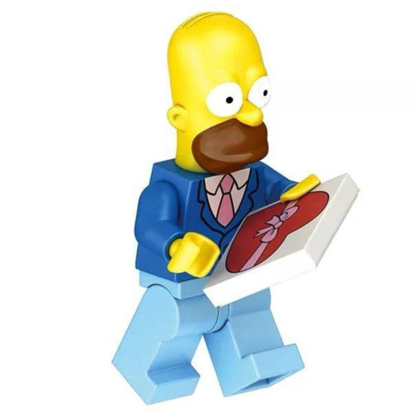 Homer Simpson (Date Night) Custom The Simpsons Minifigure1