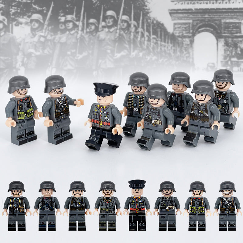 World War 2 German Military Minifigure Bundle Set2