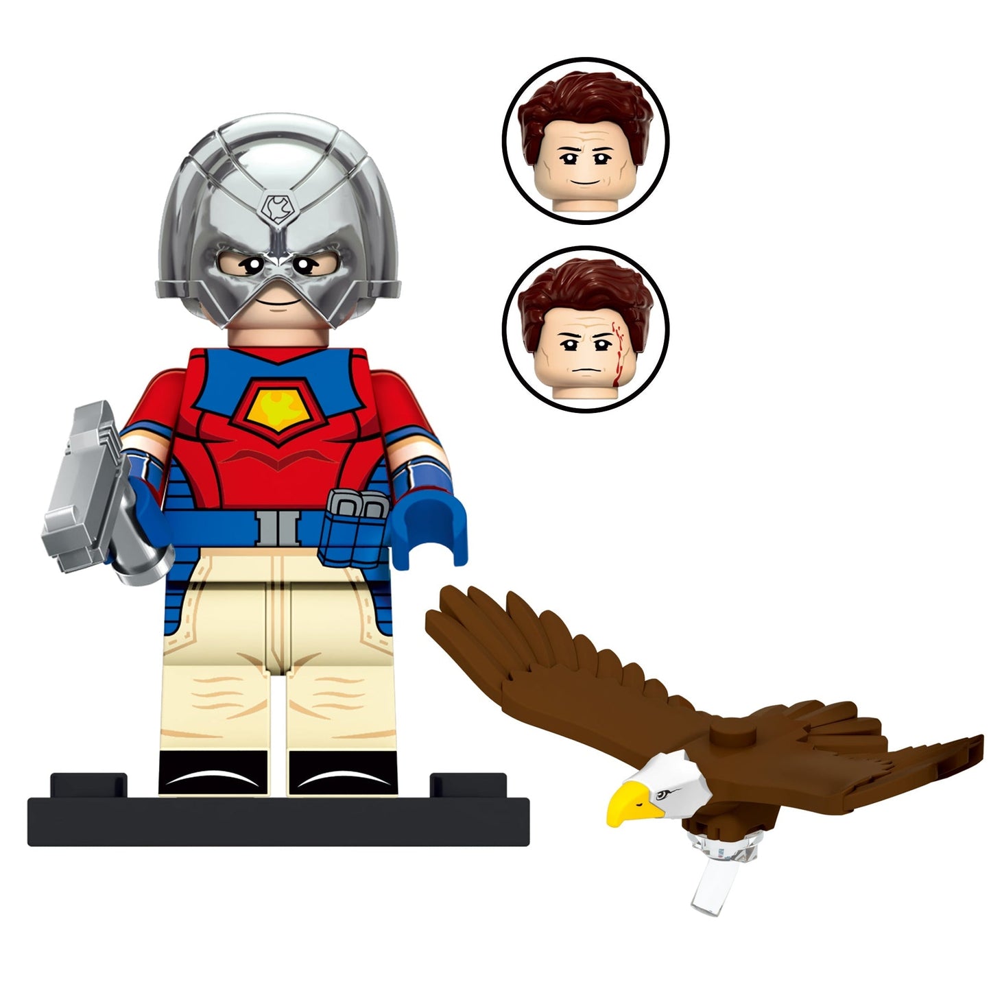 Peacemaker Custom DC Superhero Minifigure1