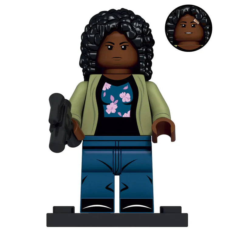 Leota Adebayo (Peacemaker) Custom DC Superhero Minifigure1