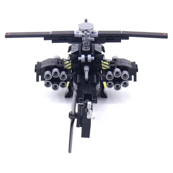 6 - person ghost operation special police set with a special police plane and complete equipment.