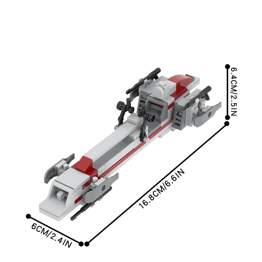 BARC Speeder Bike Star Wars MOC3