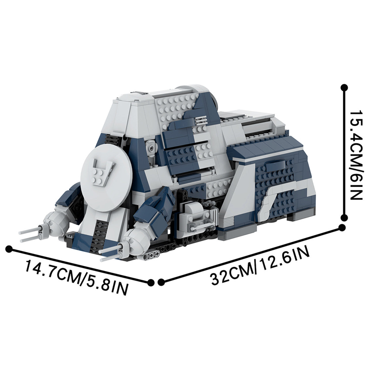 Multi-Troop Transport (MTT) Custom Star Wars MOC12