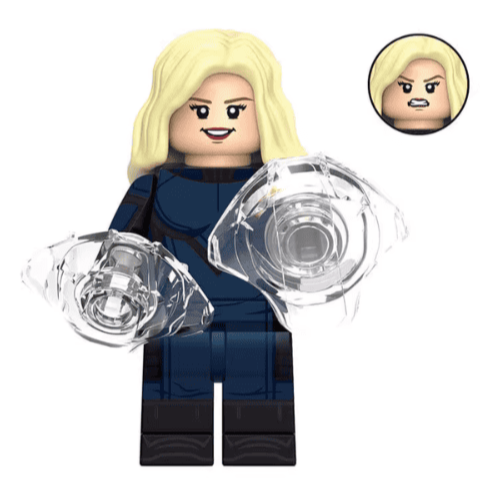 Invisible Woman (2005 Fantastic Four) Custom Marvel Superhero Minifigure1