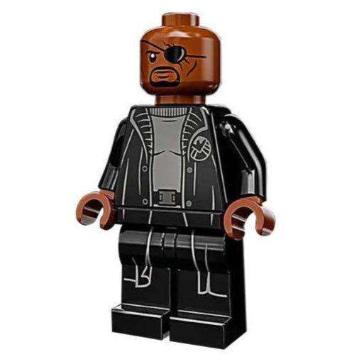 Nick Fury (Far From Home) Custom Marvel Superhero Minifigure1