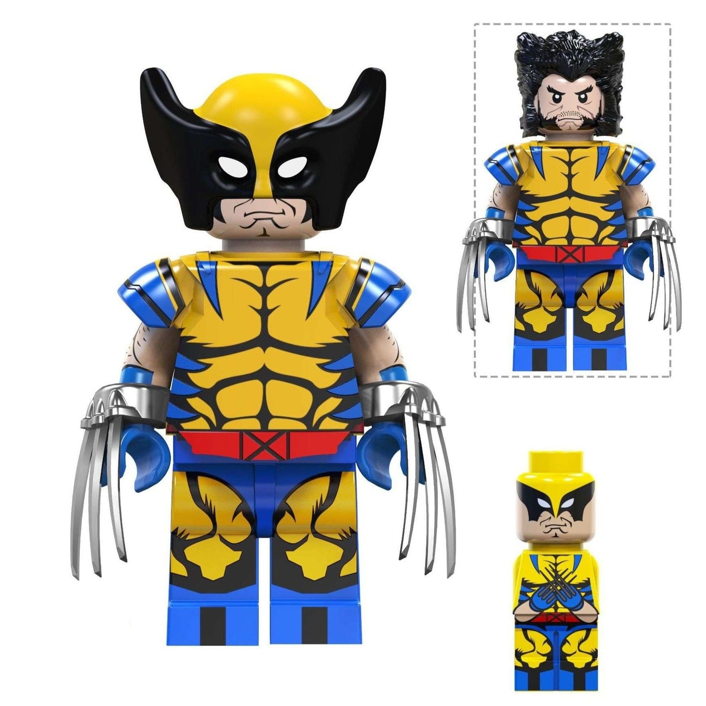 Wolverine Custom Marvel Superhero Minifigure1