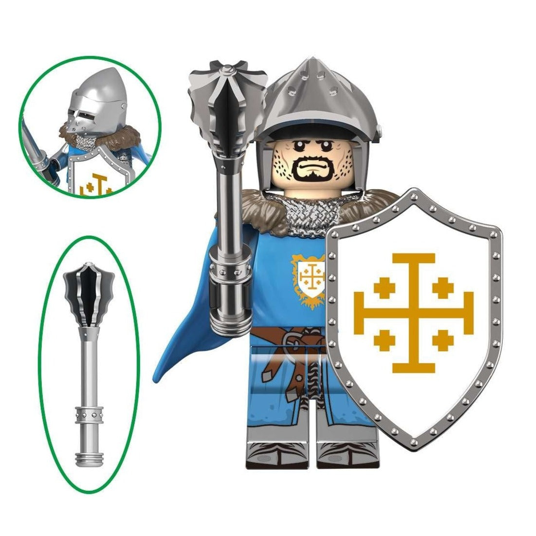 Knight of the Order of Jerusalem Custom Minifigure1
