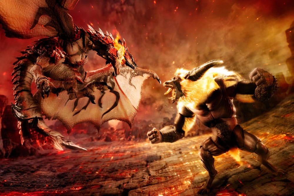 Monster Hunter S.H. Monster Arts Action Figure Furious Rajang 20cm8