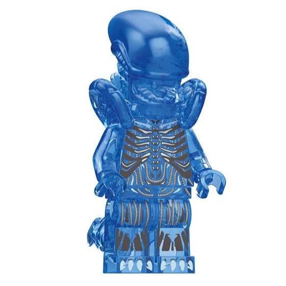 Aliens Transparent Purple Xenomorph Minifigure1