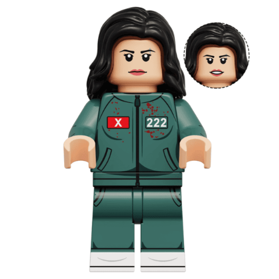Kim Jun-hee (Player 222) Custom Squid Game Minifigure1