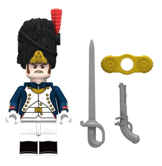 Officer of the French Old Guard Grenadiers Soldier Minifigure1