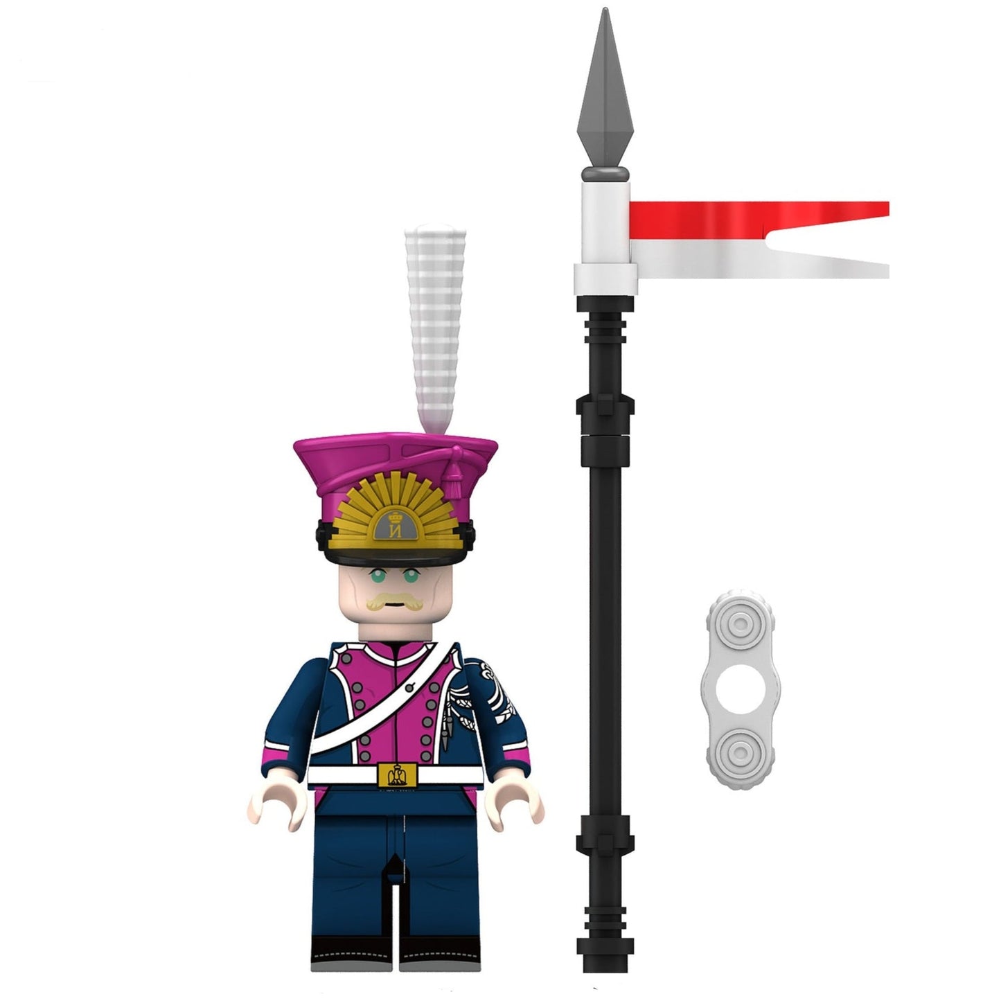 Polish Squadron Regiment Lancer Soldier Minifigure1