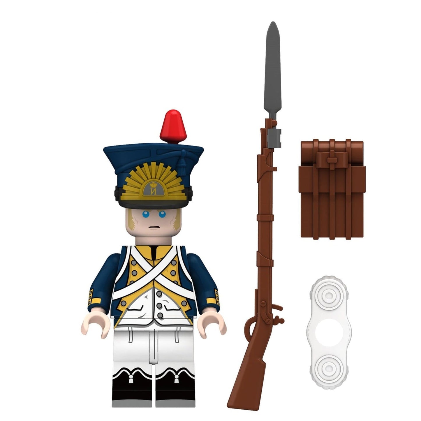 Polish Vistula Legion Musketeer Regiment Lancer Soldier Minifigure1